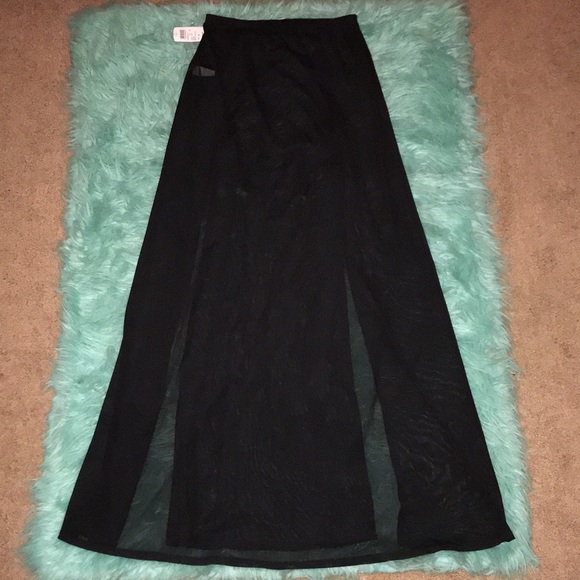 NWT Windsor black sheer swim coverup skirt - Picture 10 of 10